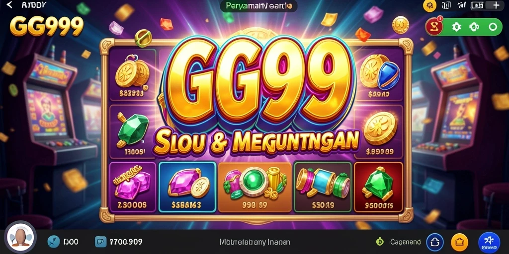Gambaran seru dari gameplay GG999 dengan berbagai tema slot menarik.