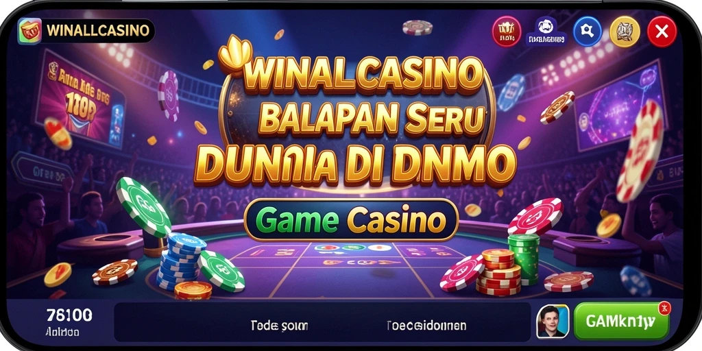 Gameplay seru WINALLCASINO dengan balapan penuh ketegangan.